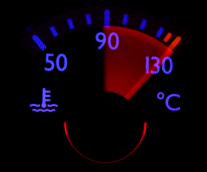 car temperature gauge