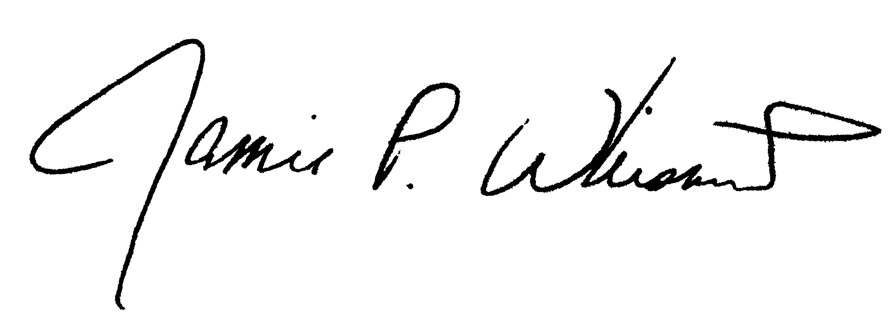 CEO Jamie Whisnant signature