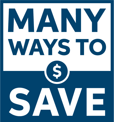 Many ways to save