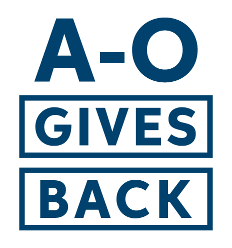 A-O Gives Back